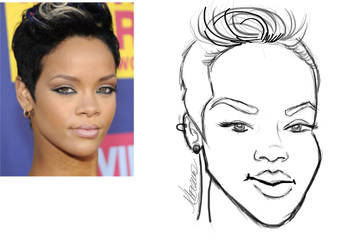 Rihanna sketch