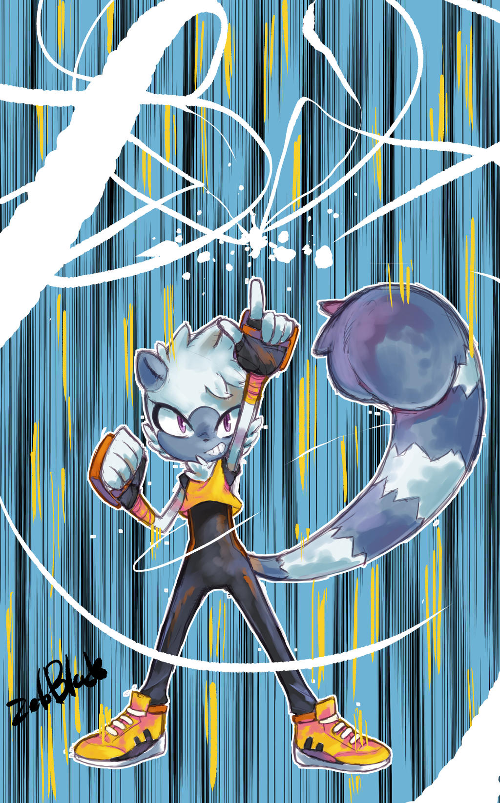 Tangle the Lemur IDW Comics by TheZetoBlade on DeviantArt