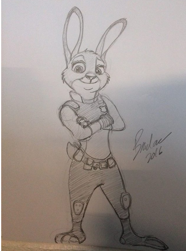 Judy Hopps Sketch