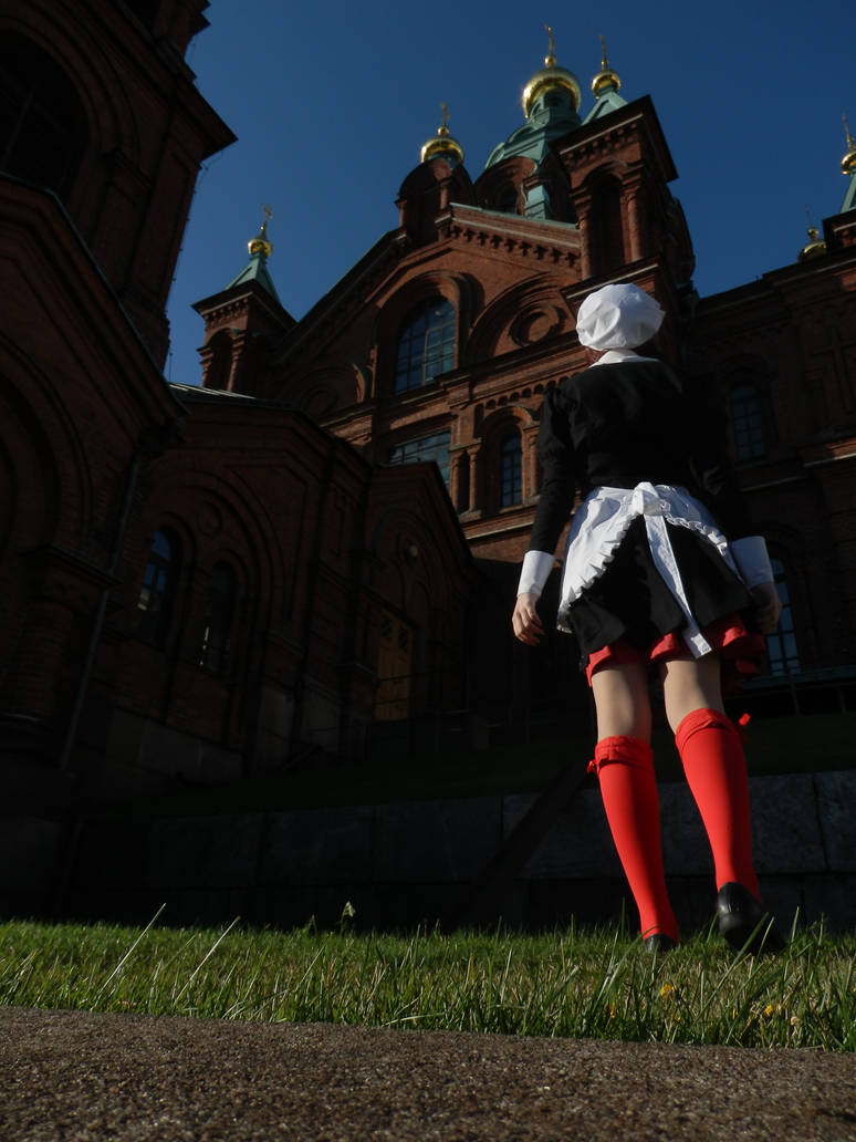 Going to pray for forgiveness - Umineko - Shannon