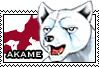 Akame stamp by GingaChani