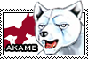 Akame stamp