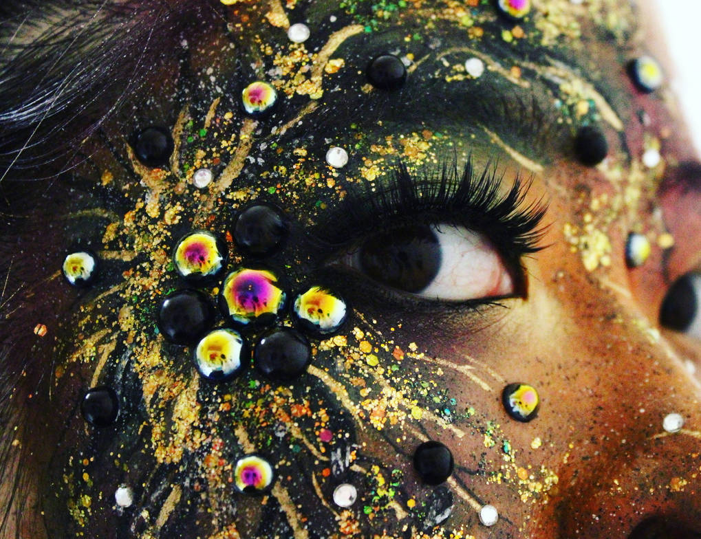 Chaotic Grunge Eye Art by ninangame on DeviantArt