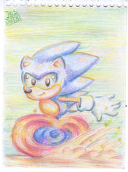 * Fan Art * - Sonic Running -