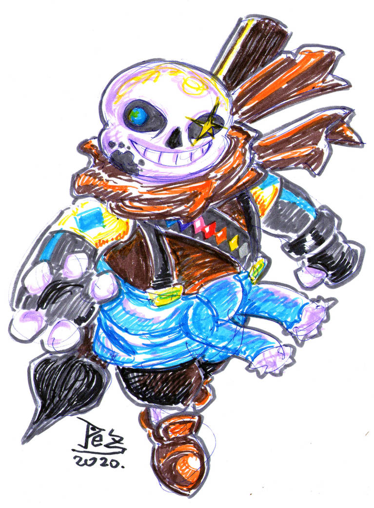 *Fan Art* - Ink Sans -. by PezAdriArts on DeviantArt