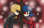 Lady Bug and Chat Noir