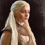 Emilia Clarke as Khaleesi