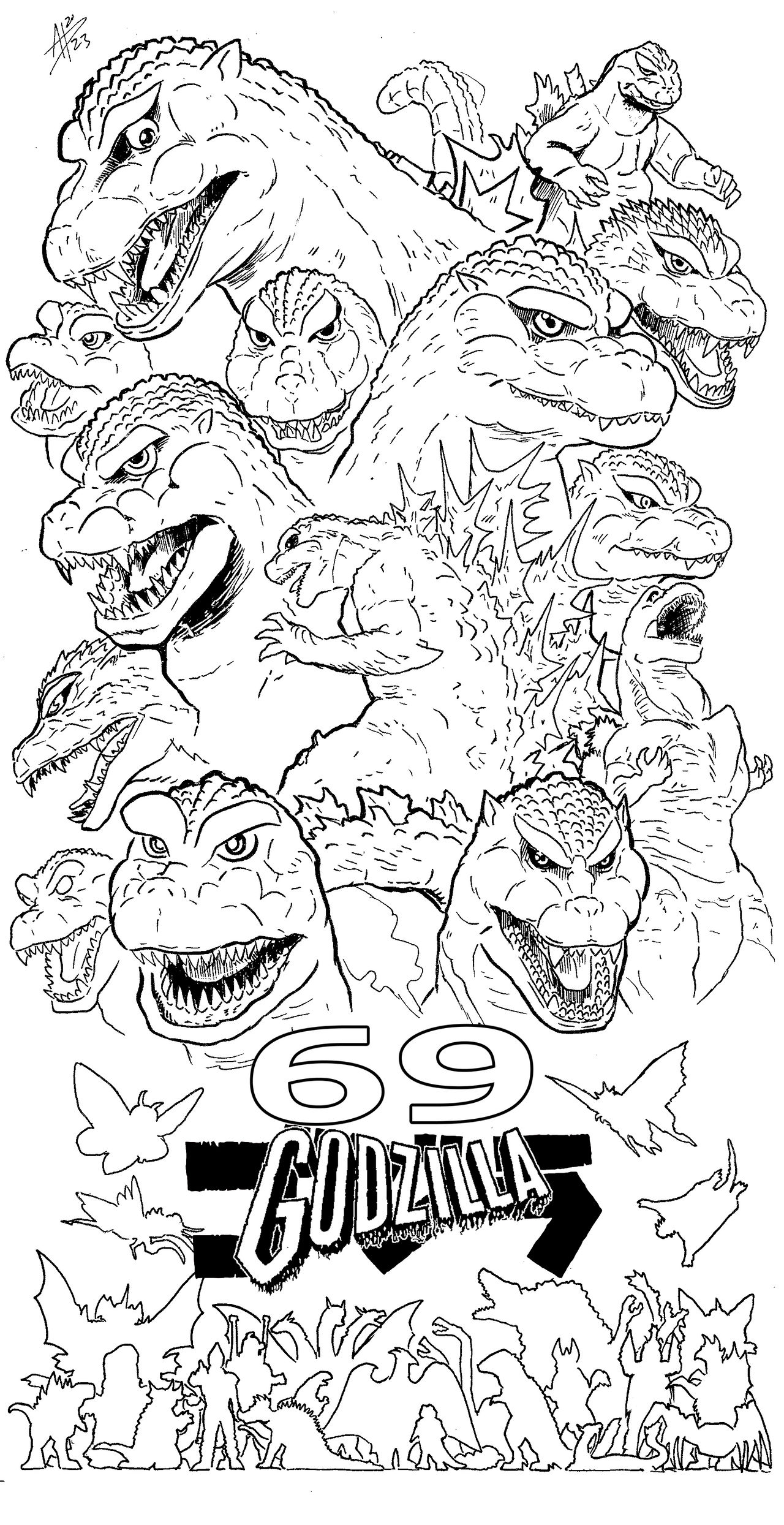Godzilla 69th by Ankou-Druid on DeviantArt
