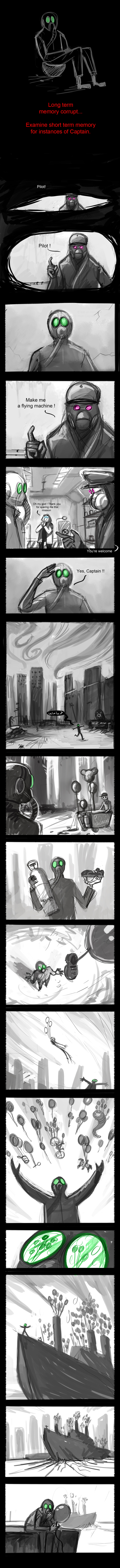 Romantically Apocalyptic Issue 62-63 Storyboard