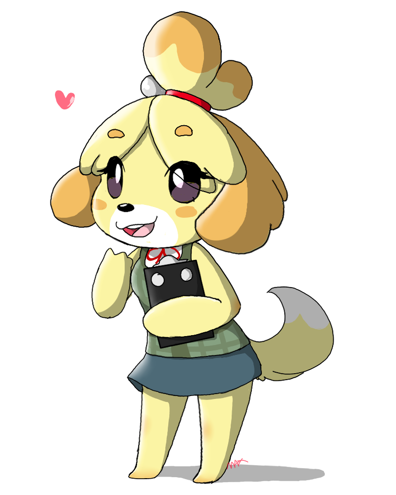 Animal Crossing New Leaf Isabelle Fanart By Kandycitten On Deviantart Image...