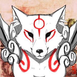 okami fanart