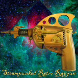 Steampunked Retro-Raygun by zimzim1066