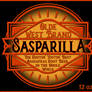 Olde West Sarsparilla label
