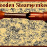 Wooden Steampunked Ray Gun