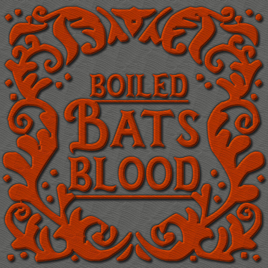 Boiled Bats Blood Halloween Label by zimzim1066 on DeviantArt