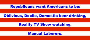 Republicans Want Americans to Be....