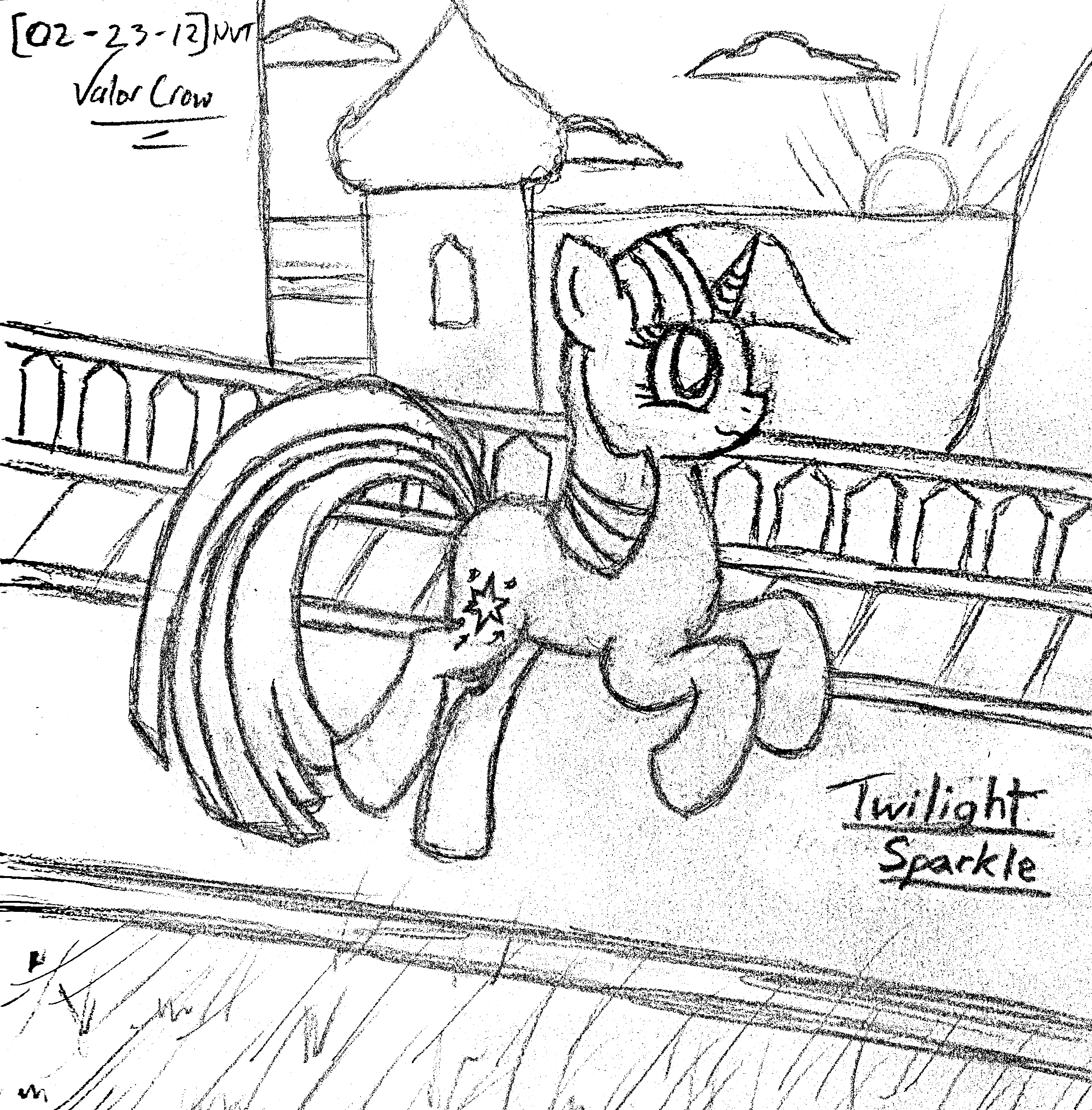 2012-02-23-Twilight in Canterlot