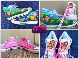 Kirby Kicks by TeslaLollipop Kirby Kicks by TeslaLollipop