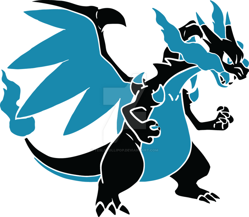 Mega Charizard X Vector by TeslaLollipop on DeviantArt