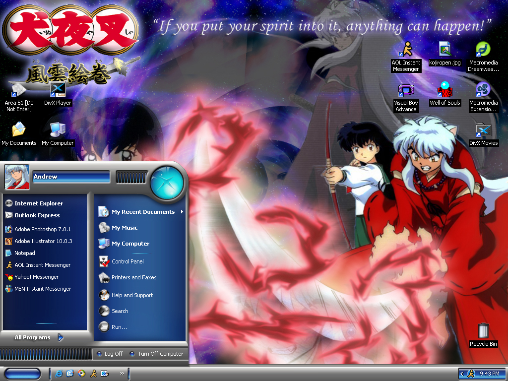 Inuyasha Desktop