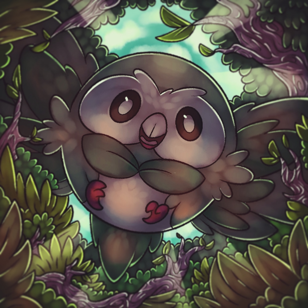 Shiny Rowlwt Shiny Rowlet by Pug-Pug on DeviantArt