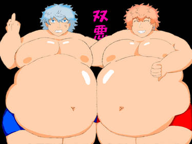 Steven and Biggie Cheese by Xx-Otaku-sama-420-xX on DeviantArt