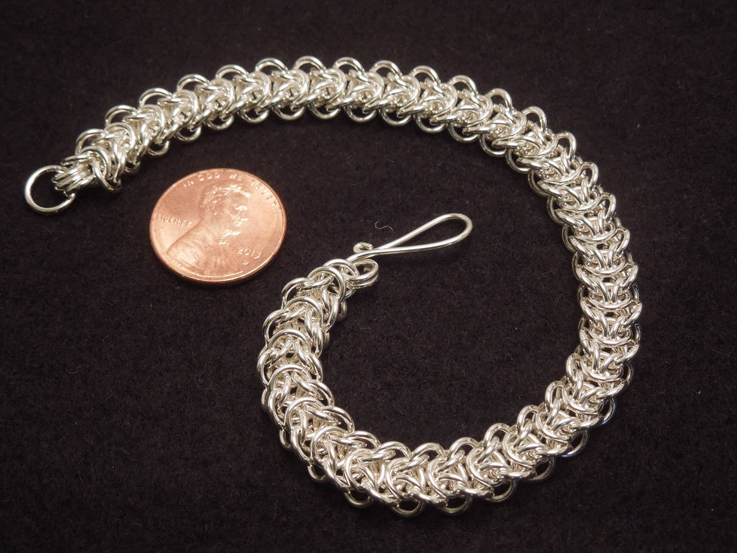 Sterling silver elven bracelet 1