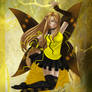 Yellow fairy of lighting