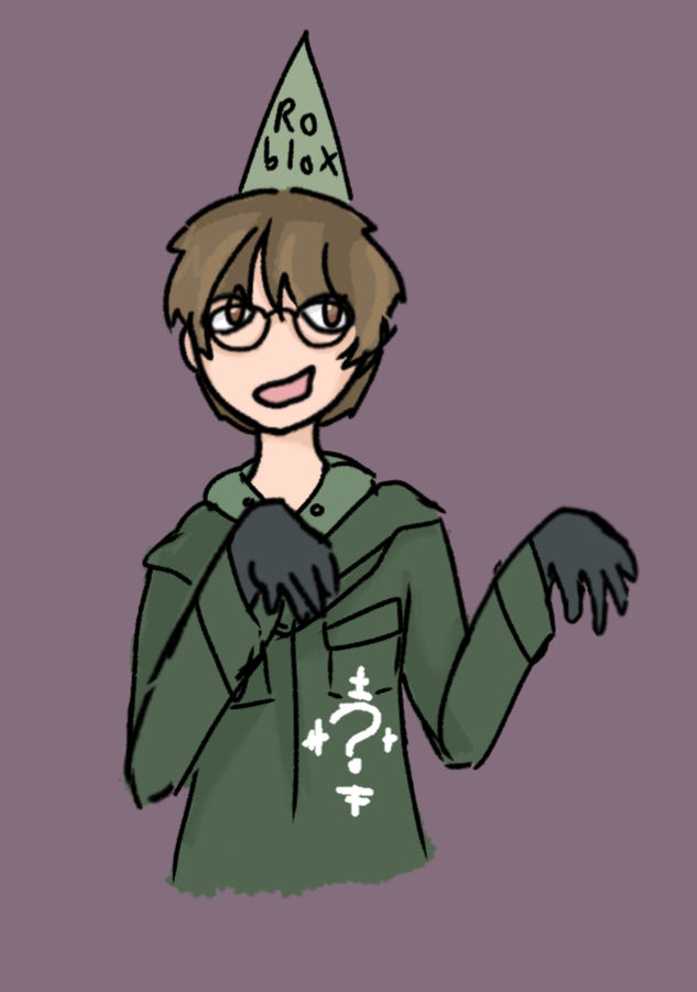 Riddler sketch with roblox hat by snailsGift on DeviantArt