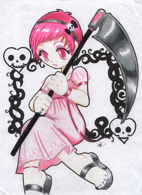 Pink Reapper Cute Pink Reaper by skyraptor on DeviantArt