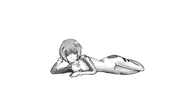 Rei ayanami sketch