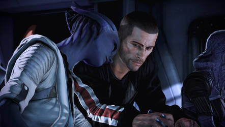 Mass Effect Legendary - Liara, Shepard love