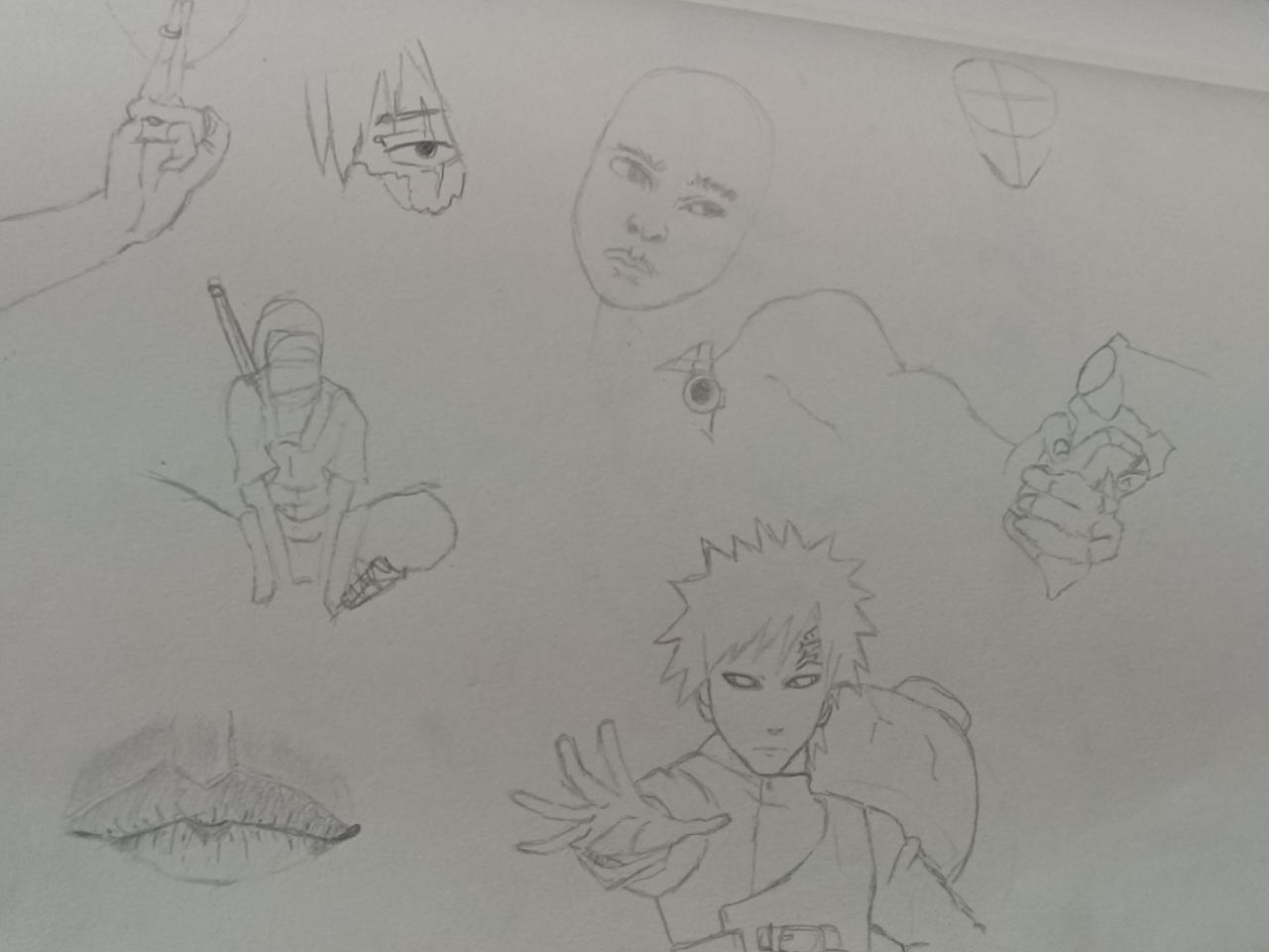 Few random sketchbook drawings by SleepyLenn on DeviantArt