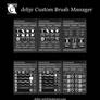 drbjr Custom Brush Manager - Photoshop CS6/CC $2