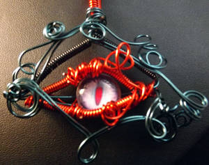 Zombie Eye Necklace