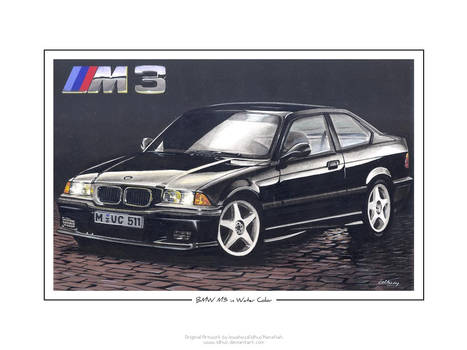 BMW M3 in Water Color