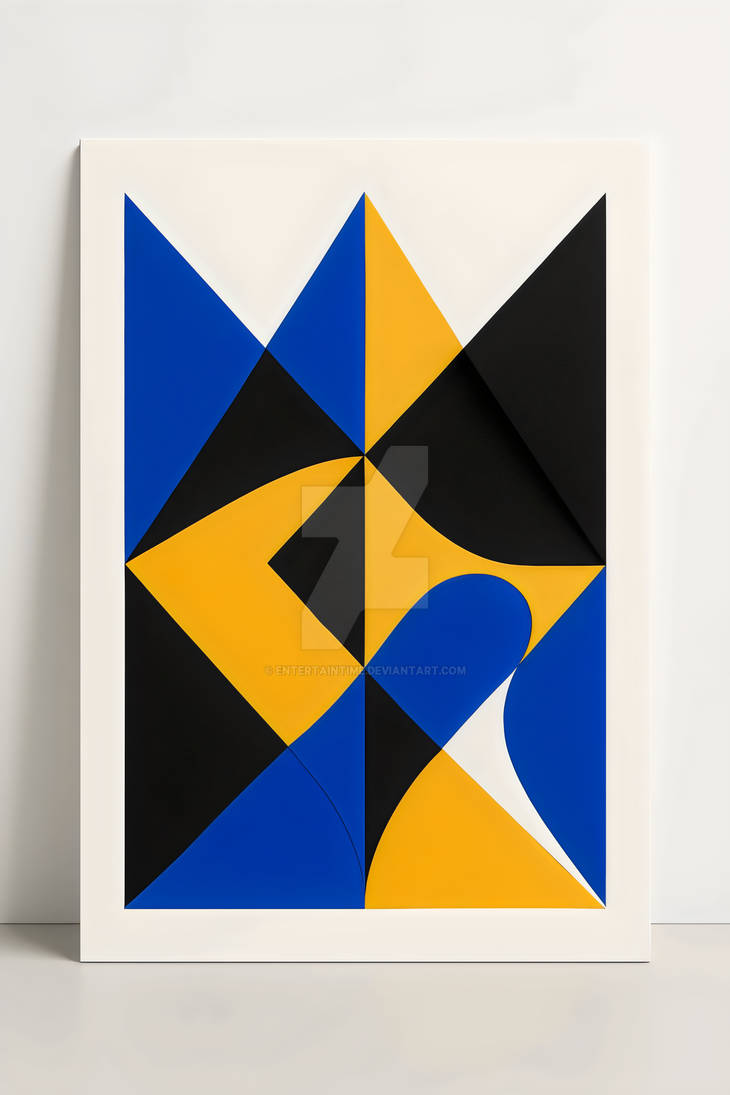 Sharp Triangle Pattern Elegant sharp triangle pattern and flowing shapes by EntertainTime on ...