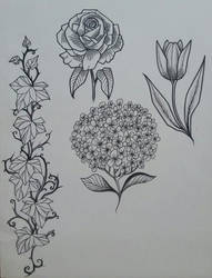 Floral Tattoo Designs