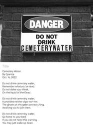 Cemetery Water