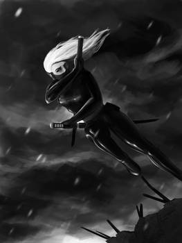 Sci-fi ninja