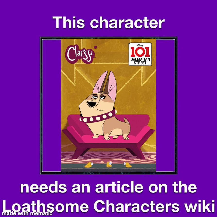 Clarissa needs an article on the LC wiki by BeastBoyFan15 on DeviantArt