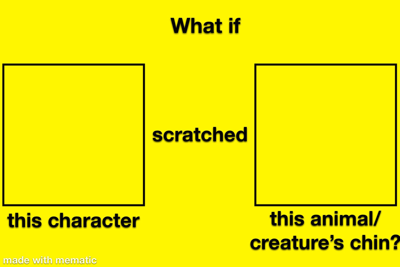 Scratching meme template by BeastBoyFan15 on DeviantArt