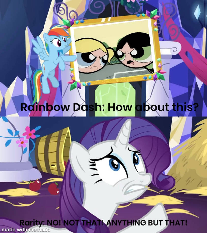 Rarity doesnt want All Chalked Up by BeastBoyFan15 on DeviantArt