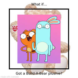 What if Kiff and Barry got Build-A-Bear plushies?