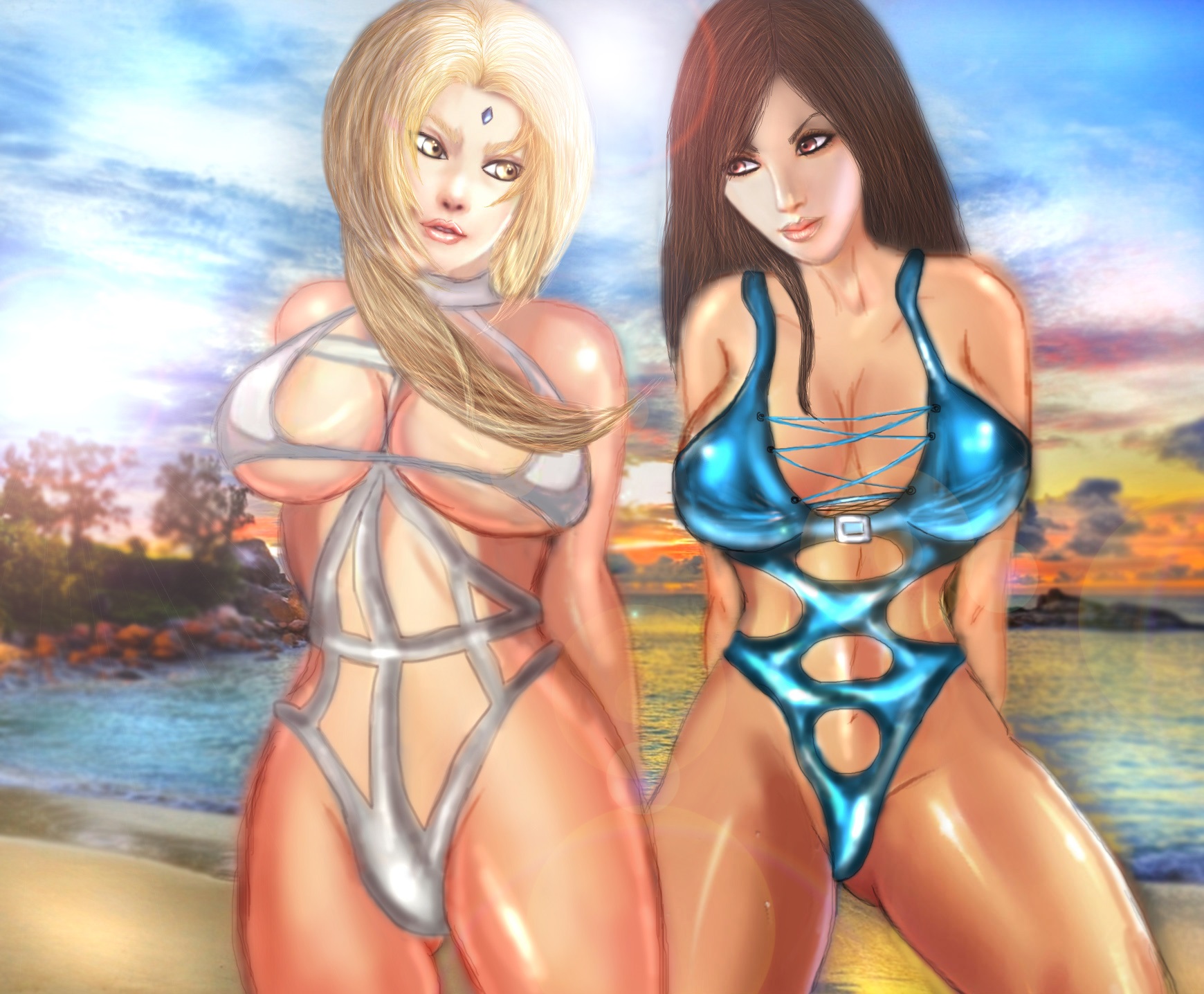 Tsunade VS Tifa