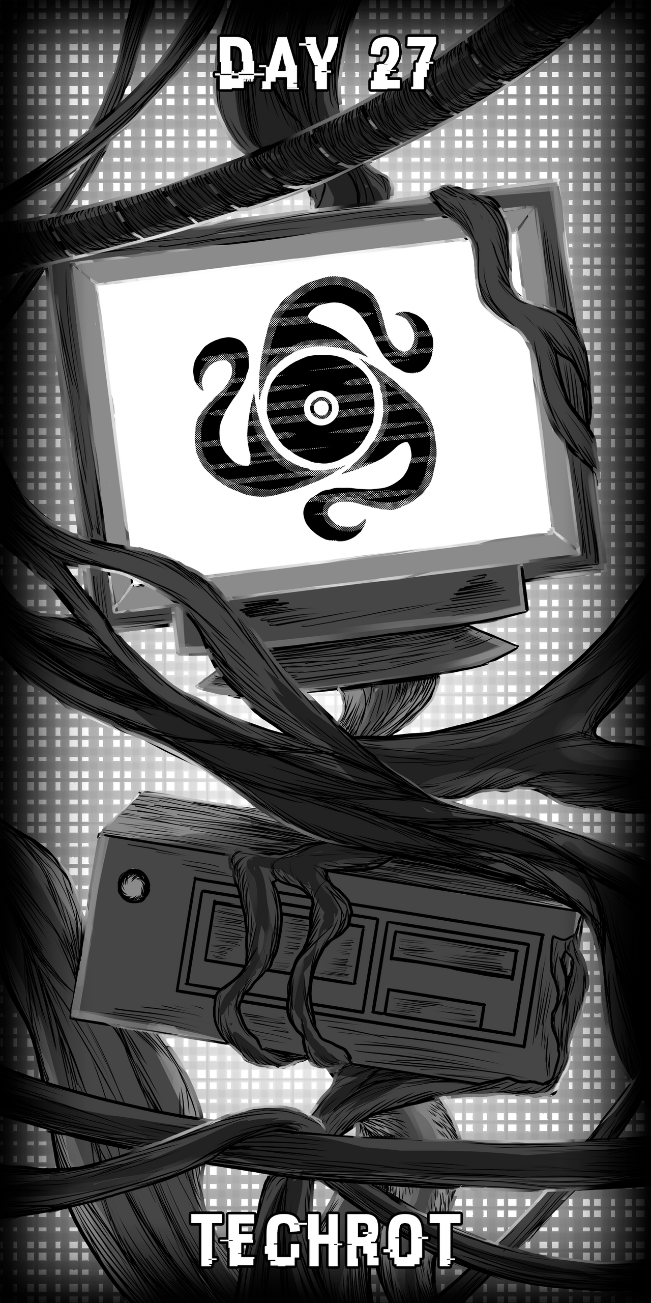 Tennotober 25 | Day 27 | Techrot by Dartiabyss on DeviantArt