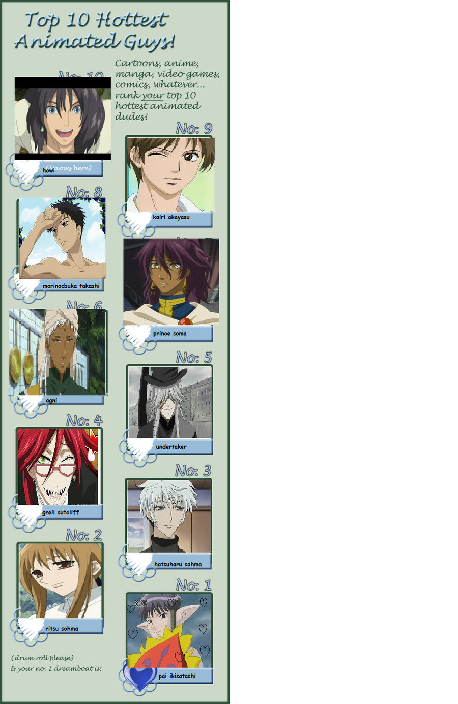 Top Ten Hottest Anime Guys By Emyxpai On Deviantart Top Ten Hottest Anime Guys By Emyxpai On Deviantart