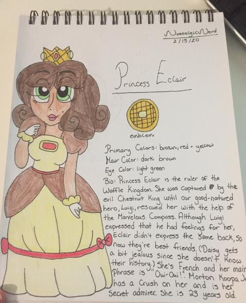 Princess Eclair ref. sheet by NostalgicNerd on DeviantArt