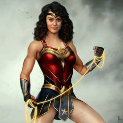 Fancast: May Calamawy as Wonder Woman by LuisF47