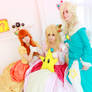 Super Mario - Peach, Daisy and Rosalina